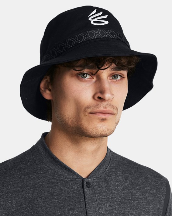 Unisex Curry Bucket Hat in Black image number 2